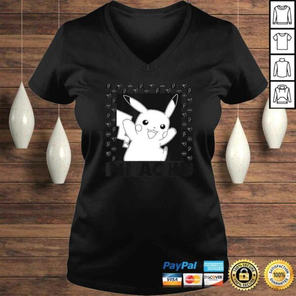 Pokemon Pikachu Checkers Shirt