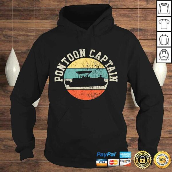 Pontoon Captain Boating Retro TShirt