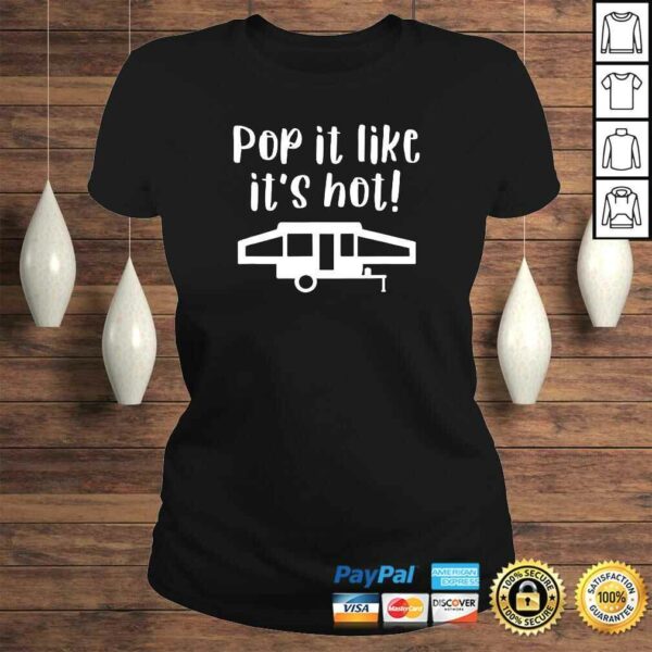 Pop Up Camper Camping Family Matching Group Shirt