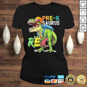 Pre-K Saurus Rex Dinosaur Back to School Shirt for Boys Gift 2 Pre K Saurus Rex Dinosaur Back to School Shirt for Boys Gift 3