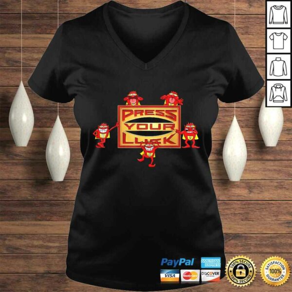 Press your Luck Logo Gift Top