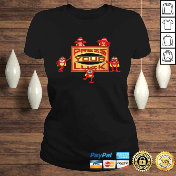 Press your Luck Logo Gift Top