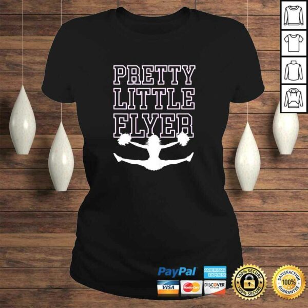 Pretty Little Flyer Cheerleader Shirt Cheer Team Mom Gift