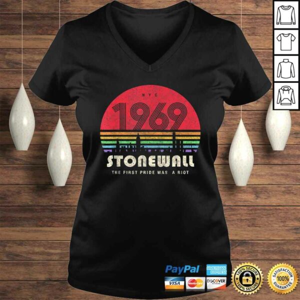 Pride 50th Anniversary Stonewall 1969 Was A Riot LGBTQ T-shirt