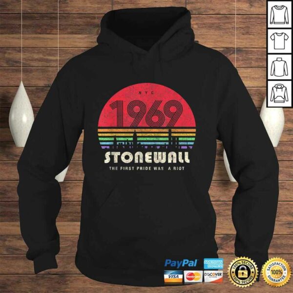 Pride 50th Anniversary Stonewall 1969 Was A Riot LGBTQ T-shirt