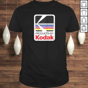 Products By Kodak Vintage Logo Raglan Baseball Tee