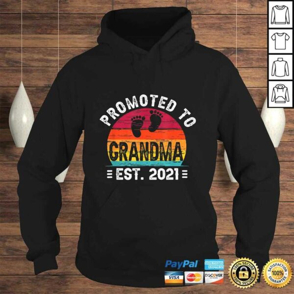 Promoted to Grandma 2021 Soon to be Grandmother Gift Baby Shirt