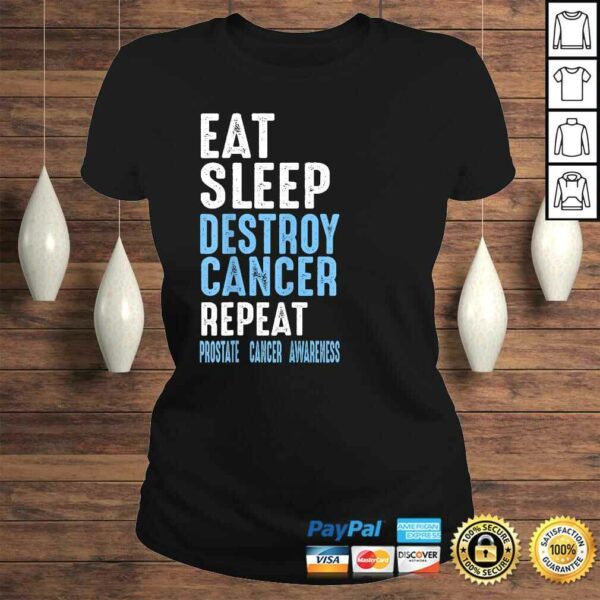 Prostate cancer awareness shirts for men destroy cancer