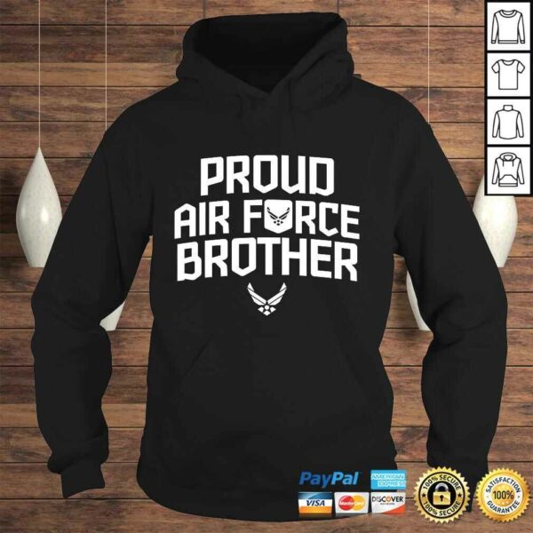 Proud Air Force Brother Shirt Military Veteran T-shirt