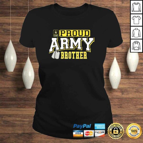 Proud Army Brother Shirt Military Pride TShirt