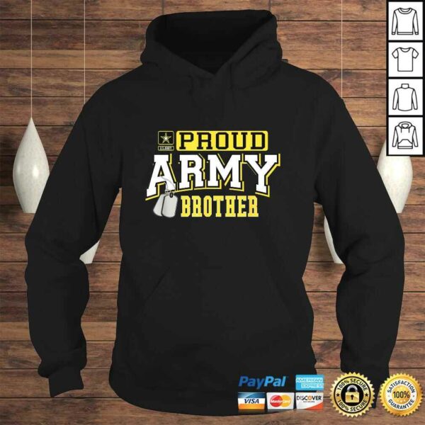 Proud Army Brother Shirt Military Pride TShirt