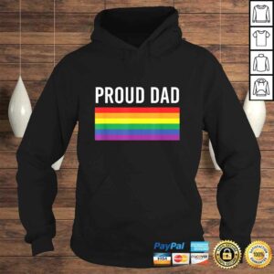 Proud Dad Shirt Gay Pride LGBTQ Father Parent Tee 3 Proud Dad Shirt Gay Pride LGBTQ Father Parent Tee 4