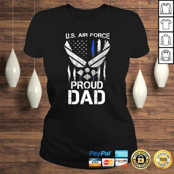 Proud Dad US Air Force Stars Air Force Family Party Shirt