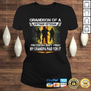 Proud Grandson Of A Vietnam Veteran Shirt Grandson Gift 2 Proud Grandson Of A Vietnam Veteran Shirt Grandson Gift 3