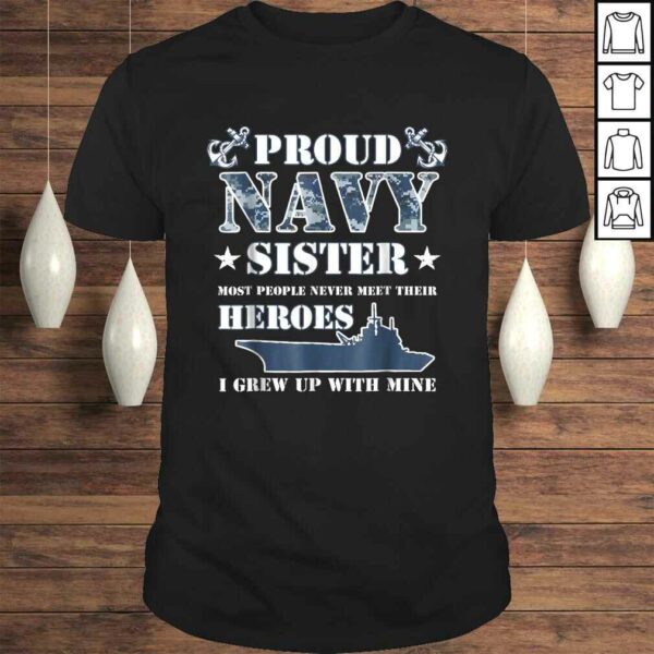 Proud Navy Sister TShirt