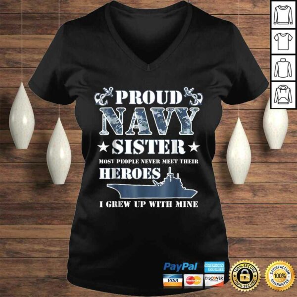 Proud Navy Sister TShirt