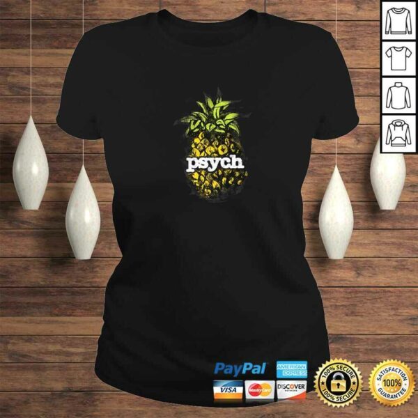 Psych Vintage Pineapple Shirt  Official Tee