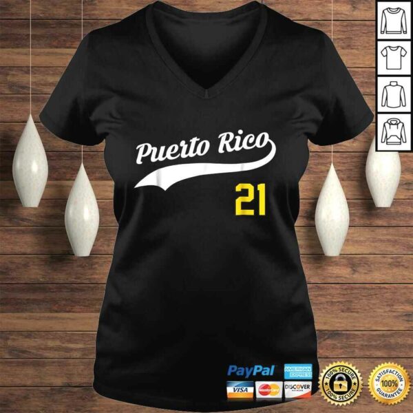 Puerto Rico Baseball 21 Shirt for Santurce Baseball Fans