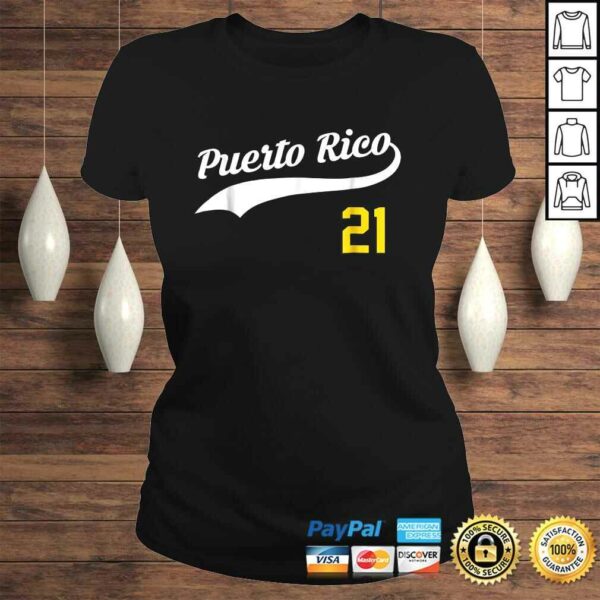 Puerto Rico Baseball 21 Shirt for Santurce Baseball Fans