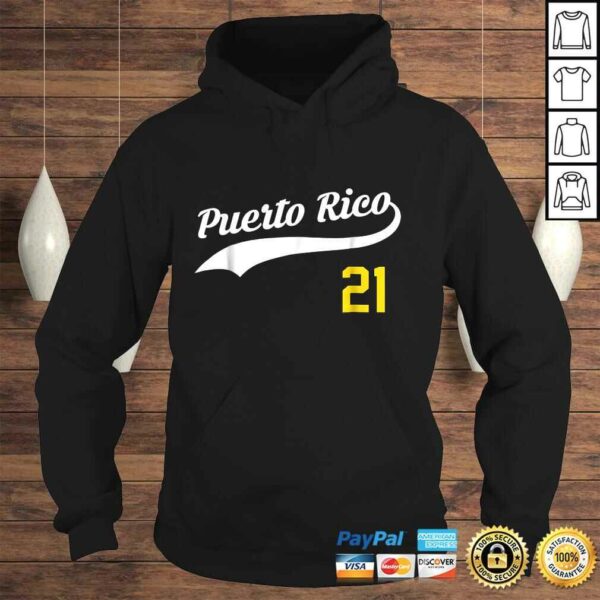 Puerto Rico Baseball 21 Shirt for Santurce Baseball Fans