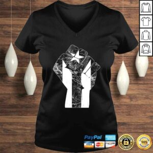 Puerto Rico Resiste Black Flag Shirt FisTShirt Gift