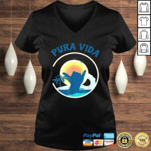 Pura Vida Beach Costa Rica Shirt Surfing Vacation
