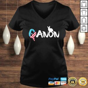 Qanon American Flag RabbiGift Top