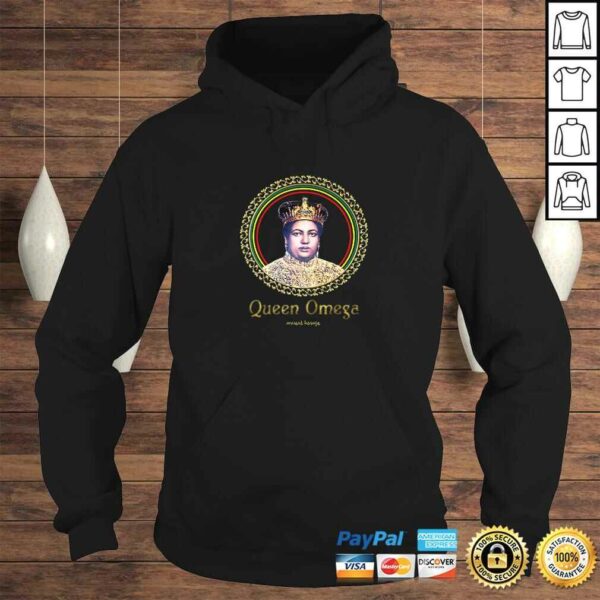 Queen Omega Empress Menen Rasta Shirt Rastafari Jersey