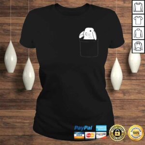 Rabbit Pocket Cute Bunny Women Girls Boys Kids TShirt 2 Rabbit Pocket Cute Bunny Women Girls Boys Kids TShirt 3