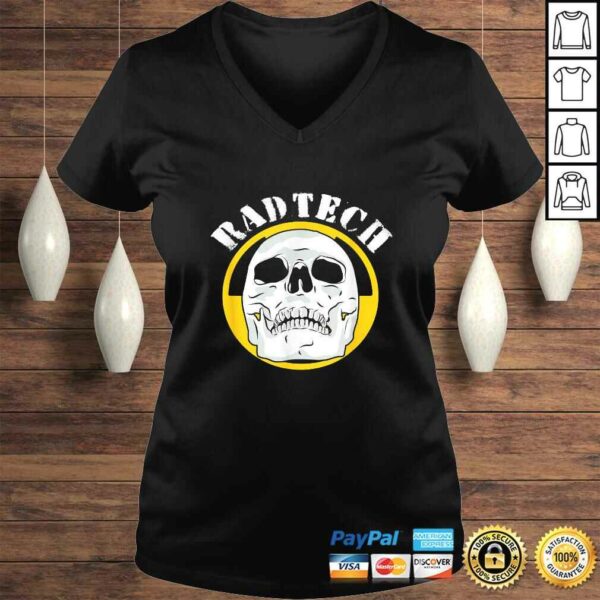 Radtech Radiologic Technologist Radiology Technician Anatomy V-Neck T-Shirt