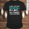 Raquetball Gift Player A Day Without Racquetball Fun Gift Top