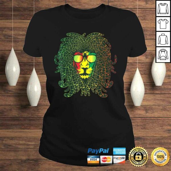 Rasta Lion Shirt  Cute Reggae Lion Shirt Gift