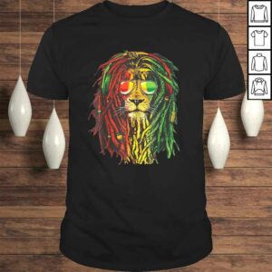 Rasta Reggae Lion Sunglass Art Gift for Rastafarian Lover Gift TShirt Rasta Reggae Lion Sunglass Art Gift for Rastafarian Lover Gift TShirt