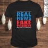Real News Fake President Anti Trump Impeach Trump 86 45 Gift Shirt