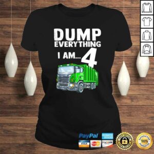 Recycling Trash Garbage Truck Birthday 4 4th Shirt Kids Boys TShirt Gift 2 Recycling Trash Garbage Truck Birthday 4 4th Shirt Kids Boys TShirt Gift 3