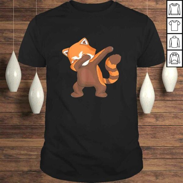 Red Panda Dabbing Shirt Dab for Live Tee I Panda Lovers