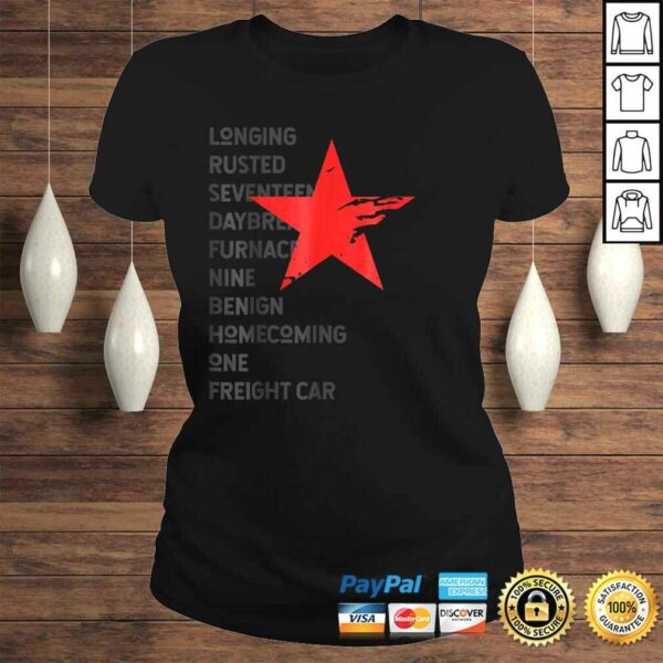 Red Soldier Trigger Words Winter Star Hero Gift TShirt