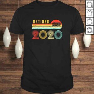 Retired 2020 Shirt For RV Campers Gift Retro RetiremenShirt Retired 2020 Shirt For RV Campers Gift Retro RetiremenShirt