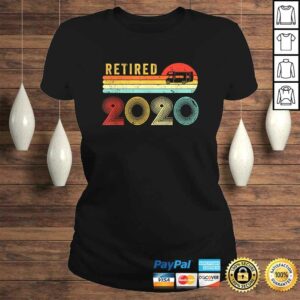 Retired 2020 Shirt For RV Campers Gift Retro RetiremenShirt 2 Retired 2020 Shirt For RV Campers Gift Retro RetiremenShirt 3