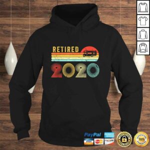 Retired 2020 Shirt For RV Campers Gift Retro RetiremenShirt 3 Retired 2020 Shirt For RV Campers Gift Retro RetiremenShirt 4