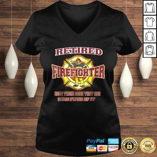 Retired Firefighter Gift For Fireman Fire Fighter Shirt