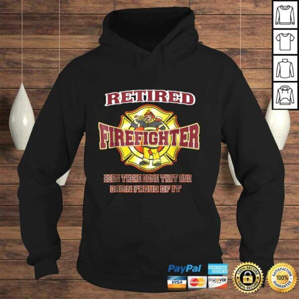 Retired Firefighter Gift For Fireman Fire Fighter Shirt