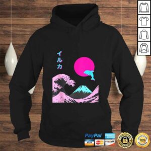 Retro Aesthetic Iruka Shirt With Japanese Writing V-Neck T-Shirt 3 Retro Aesthetic Iruka Shirt With Japanese Writing V Neck T Shirt 4