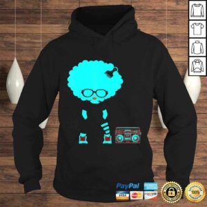 Retro Afro Hair Shirt Natural Hair Shirt cute girl Shirt 4