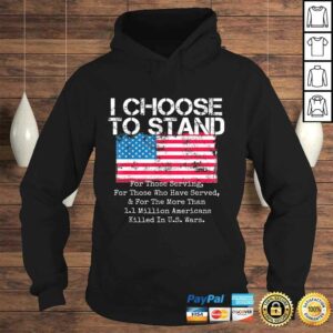 Retro American Flag I Choose to Stand National Anthem Quote TShirt 3 Retro American Flag I Choose to Stand National Anthem Quote TShirt 4