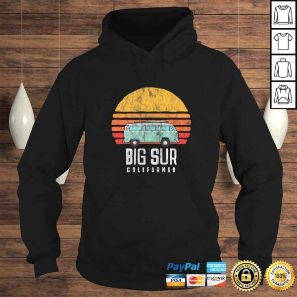 Retro Big Sur California Hippie Van Beach Bum Surfer Shirt