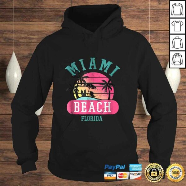 Retro Cool Miami Beach Mens Womens Florida Beaches Shirt