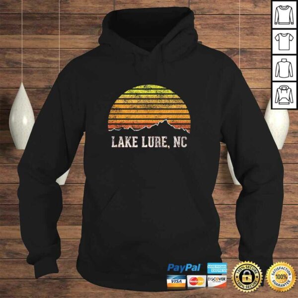 Retro Lake Lure North Carolina Mountain SunseTShirt