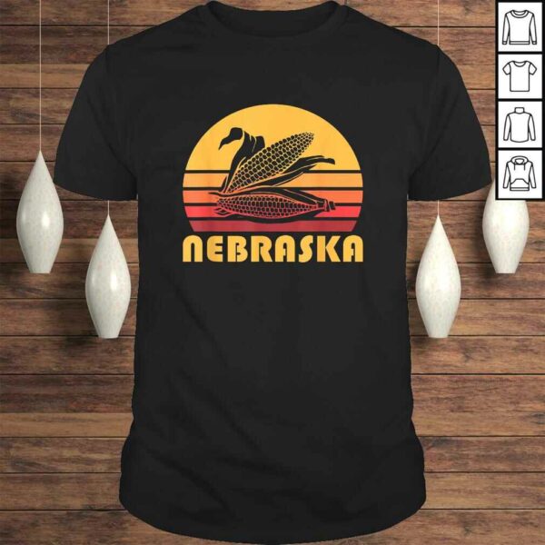 Retro Nebraska Corn Vintage Maize Farming TShirt