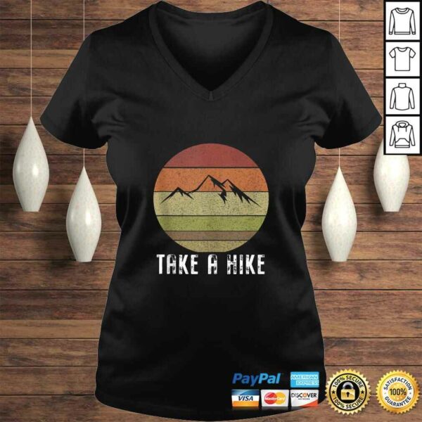 Retro Take a hike Vintage hiking camping Gift Tee T-Shirt